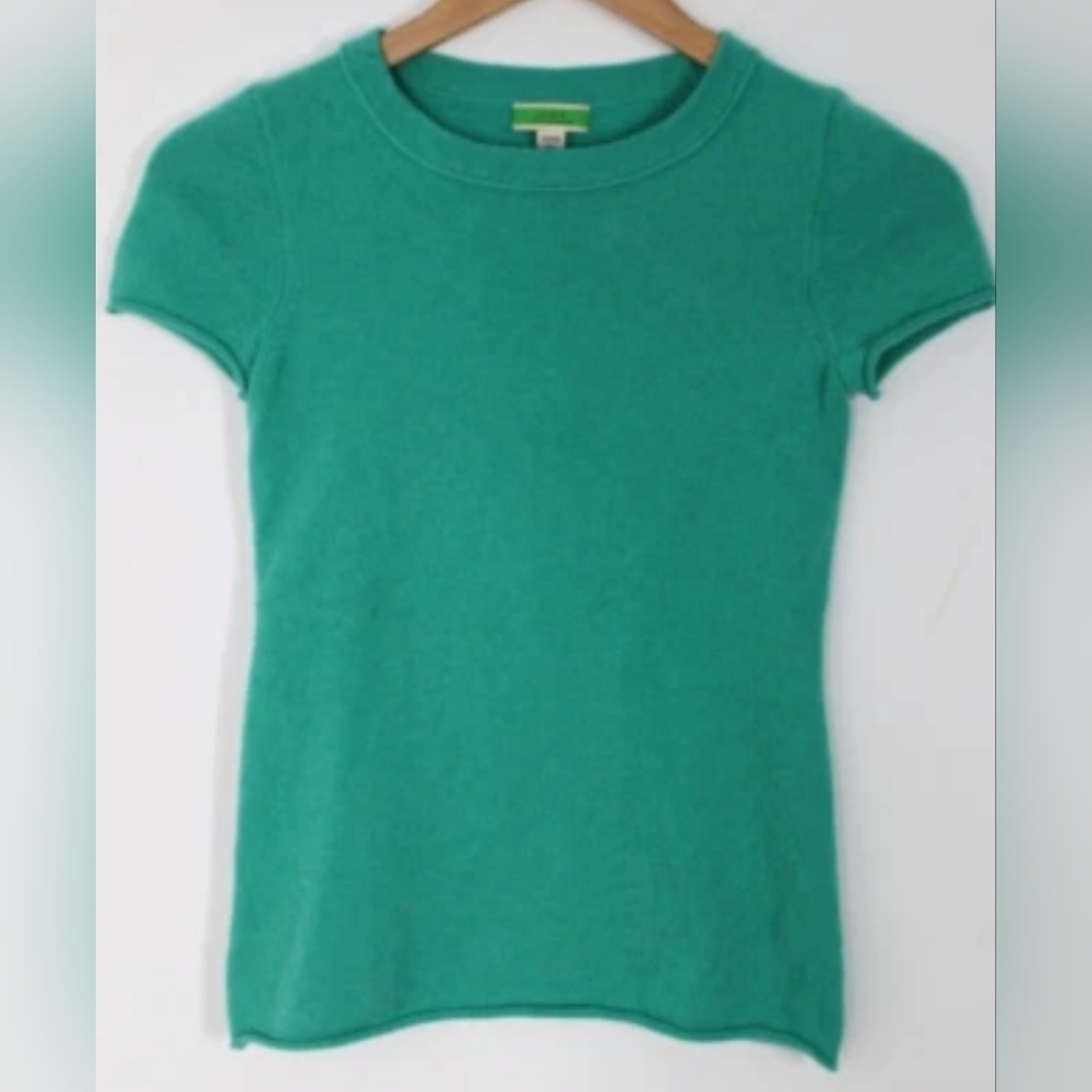J. Crew Cashmere Tee Short Sleeve Top Sweater